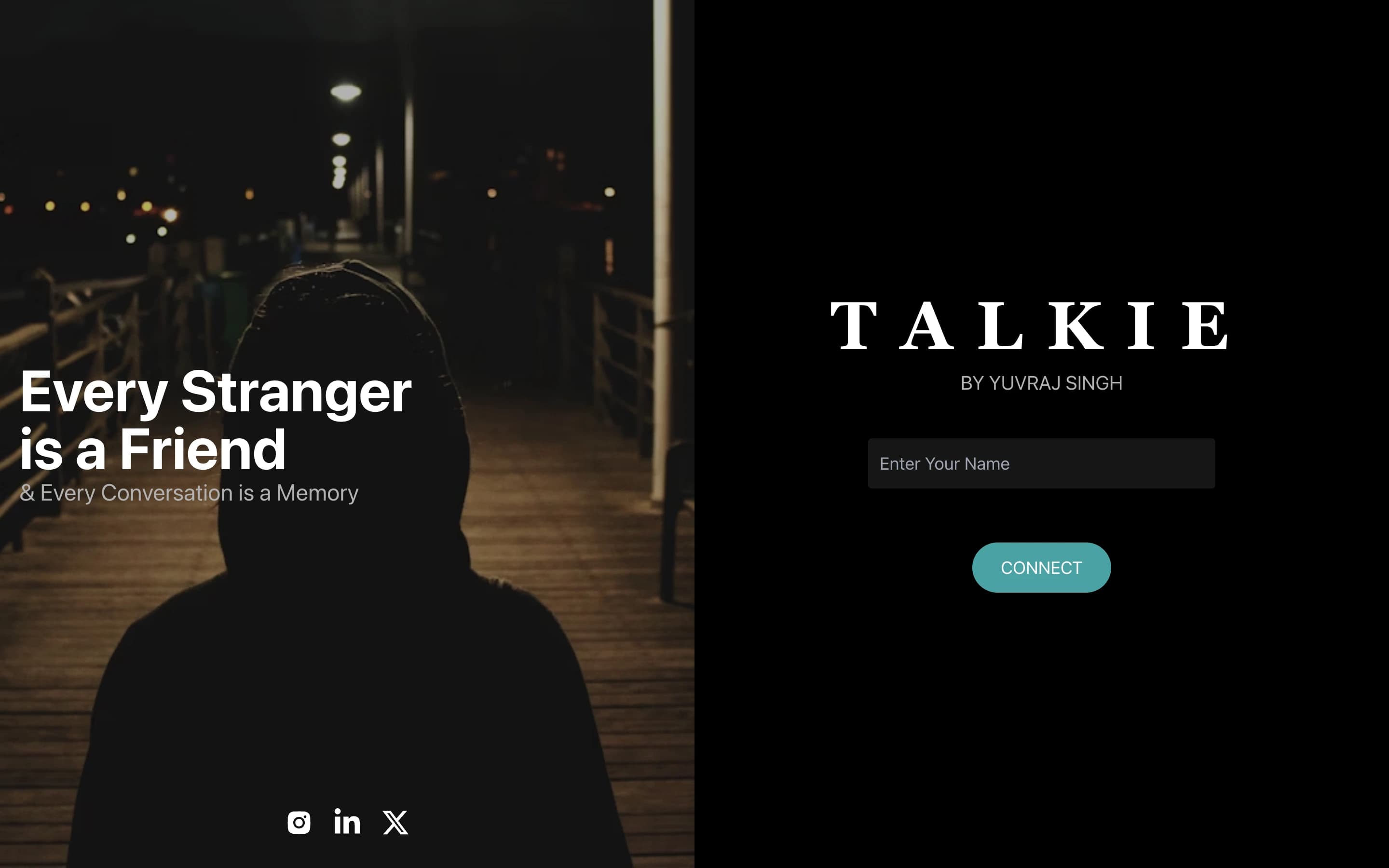 Talkie – Random Video Chat App